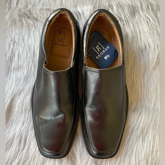 Men’s NWT GEORGE Dominic Faux Leather Loafer - Picture 2 of 9